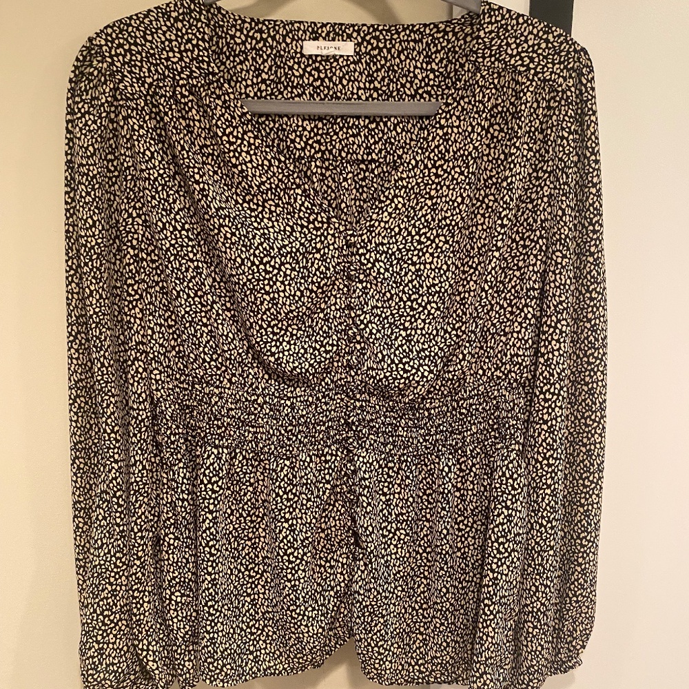 Pleione Leopard Blouse - GREAT FOR WORK